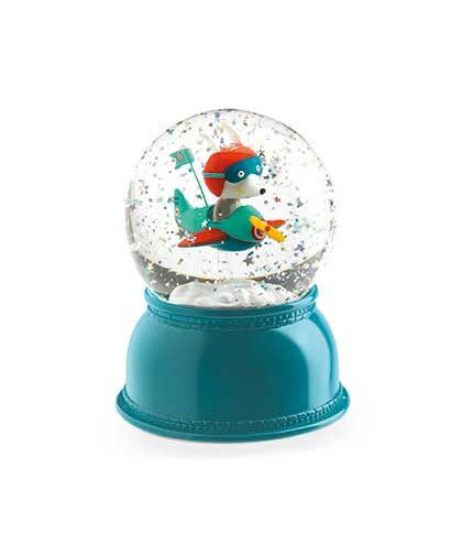 VEILLEUSES BOULE À NEIGE - AVION