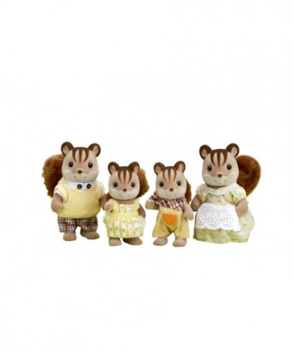 LA FAMILLE ÉCUREUIL ROUX