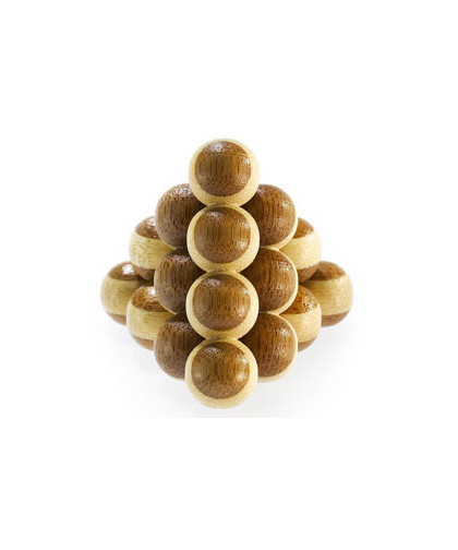3D BAMBOO PUZZLE - CANNON BALLS*