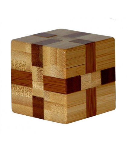 3D BAMBOO PZL - CUBE***
