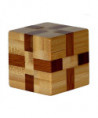 3D BAMBOO PZL - CUBE***