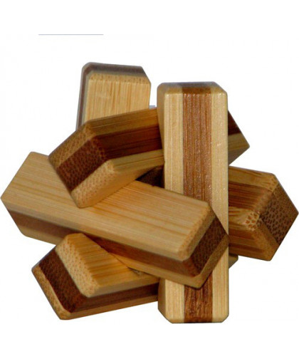3D BAMBOO PUZZLE - FIREWOOD**