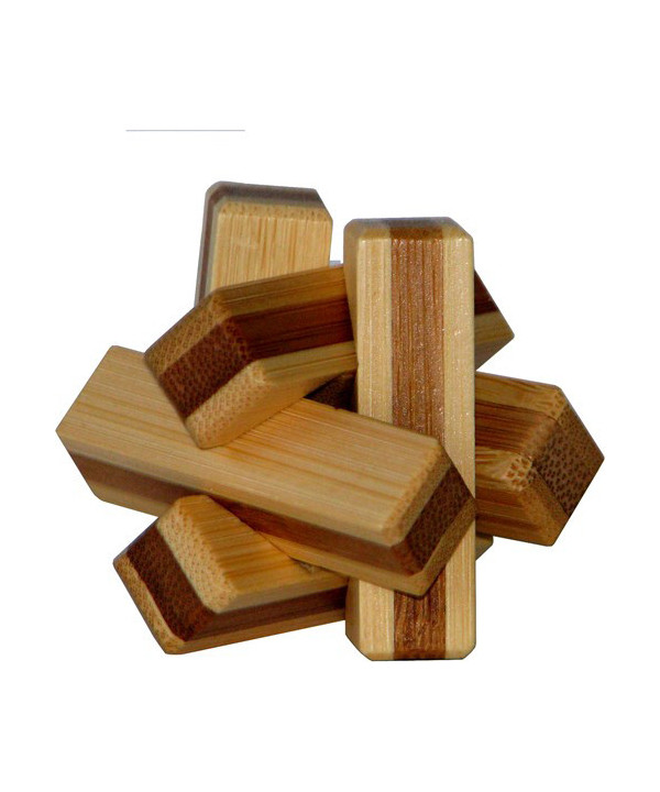 3D BAMBOO PUZZLE - FIREWOOD**