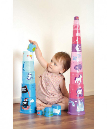 PYRAMIDE PRINCESSES - FORMES À TRIER ET À EMPILER