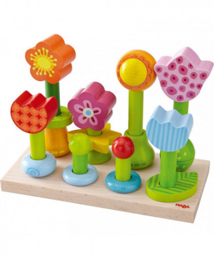 JEU À ENFICHER - JARDIN DE FLEURS