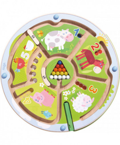 JEU MAGNÉTIQUE - LABYRINTHE DE CHIFFRES