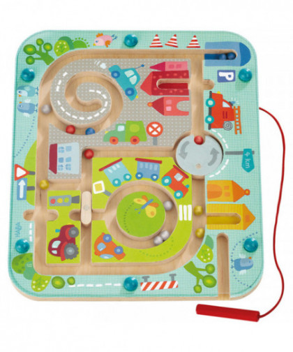 JEU MAGNÉTIQUE - VILLE LABYRINTHE