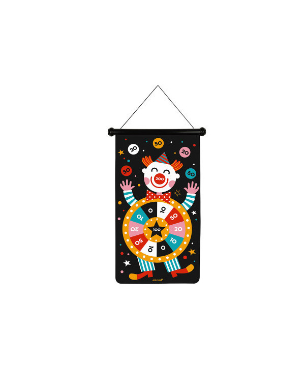 JEU DE FLECHETTES MAGNETIQUES - CIRQUE