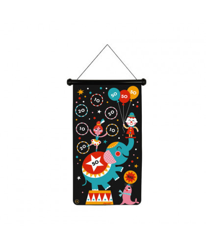 JEU DE FLECHETTES MAGNETIQUES - CIRQUE
