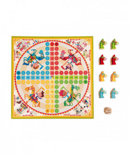 JEU DE PETITS CHEVAUX CARROUSEL