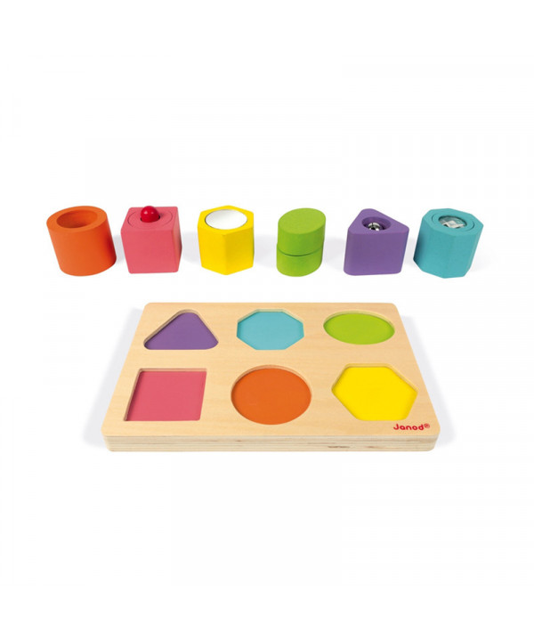 PUZZLE 6 CUBES SENSORIELS I WOOD