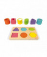 PUZZLE 6 CUBES SENSORIELS I WOOD