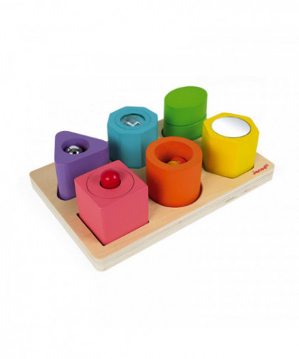 PUZZLE 6 CUBES SENSORIELS I WOOD