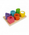PUZZLE 6 CUBES SENSORIELS I WOOD
