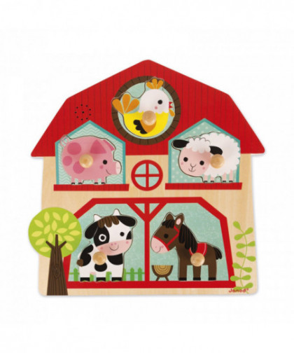 PUZZLE MUSICAL - LES COPAINS DE LA FERME