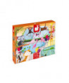 PUZZLE TACTILE 'UNE JOURNEE AU ZOO' - 20 PCS