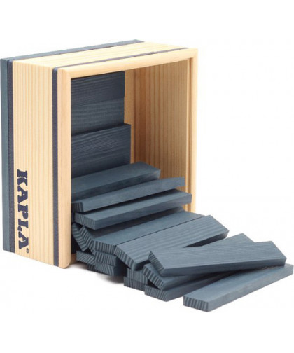 40 PLANCHETTES COULEURS - BLEU FONCE