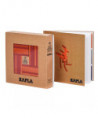 KAPLA - LIVRE ET COULEURS - ROUGE-ORANGE