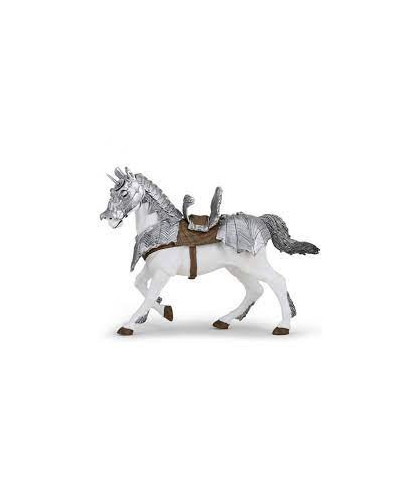 LE MÉDIÉVAL - FANTASTIQUE - CHEVAL EN ARMURE