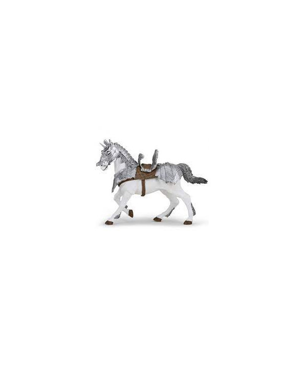 LE MÉDIÉVAL - FANTASTIQUE - CHEVAL EN ARMURE