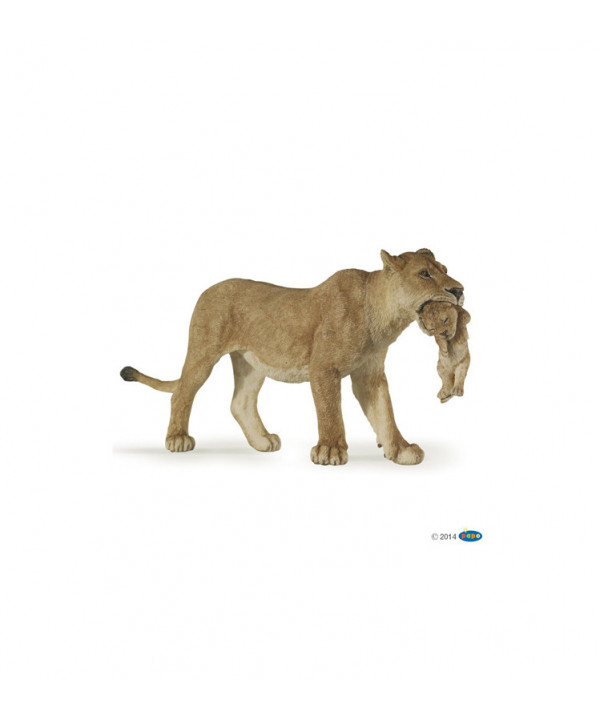 LA VIE SAUVAGE - LIONNE AVEC LIONCEAU