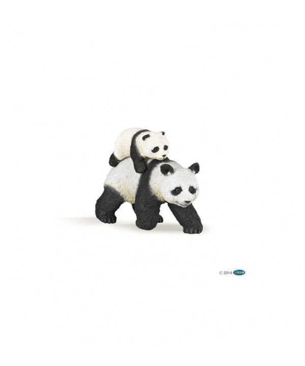 LA VIE SAUVAGE - PANDA ET SON BÉBÉ