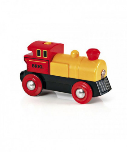 LOCOMOTIVE JAUNE PILE BI-DIRECTIONNELLE