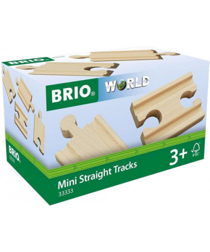 TRACKS AND ROADS - MINI RAILS DROITS MIXT 54MM