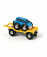 WAGON TRANSPORT VOITURE RAMPE