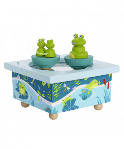 BOITE À MUSIQUE DANCING GRENOUILLE