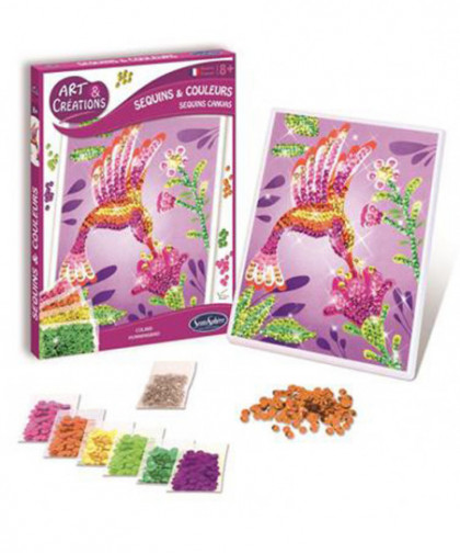 SEQUINS & COLOURS - COLIBRI