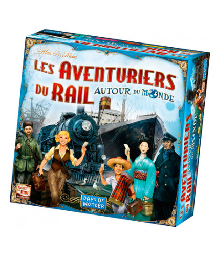 AVENTURIERS DU RAIL - AUTOUR DU MONDE