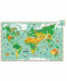PUZZLES OBSERVATION - TOUR DU MONDE 200PCS + LIVRET