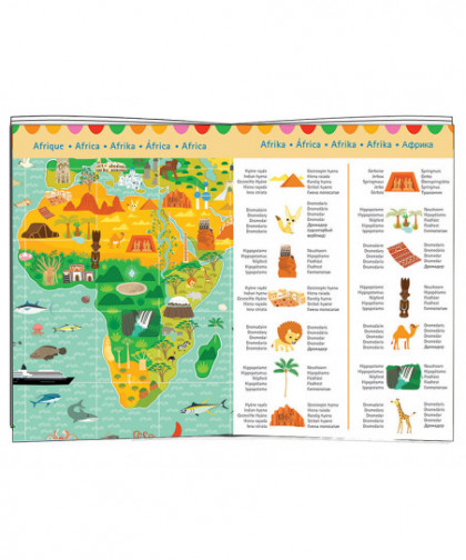 PUZZLES OBSERVATION - TOUR DU MONDE 200PCS + LIVRET