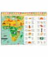 PUZZLES OBSERVATION - TOUR DU MONDE 200PCS + LIVRET