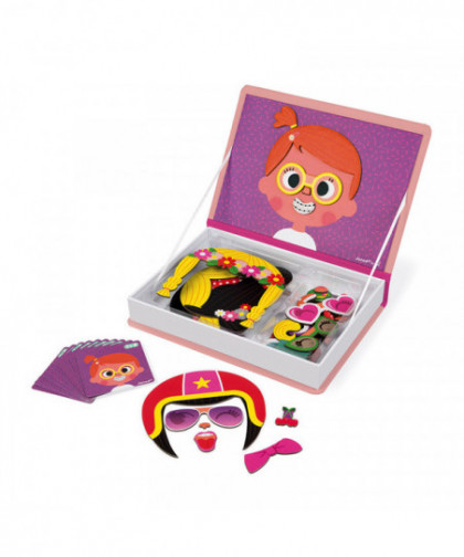 MAGNETI'BOOK CRAZY FACES FILLE