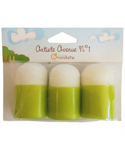 SET DE 3 TAMPONS MOUSSE