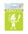 SET DE 6 POCHOIRS ENFANTS - PIRATES