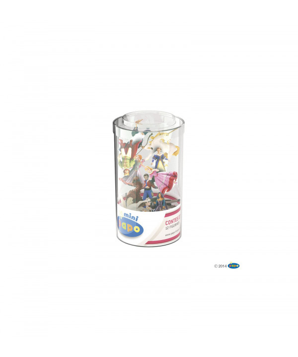 MINI PAPO - MINI PLUS MONDE ENCHANTÉ (TUBE - 12 PCS)