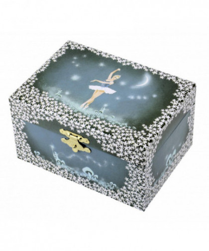 COFFRET MUSICAL PHOSPHORESCENT DANSEUSE ETOILE