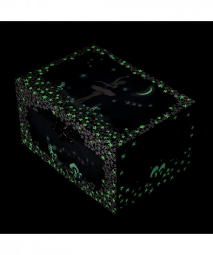 COFFRET MUSICAL PHOSPHORESCENT DANSEUSE ETOILE