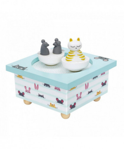 BOITE À MUSIQUE DANCING CHAT & SOURIS