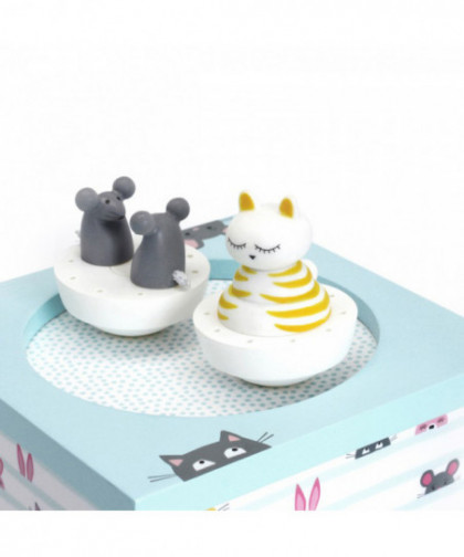 BOITE À MUSIQUE DANCING CHAT & SOURIS