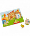 PUZZLE MUSICAL A LA FERME