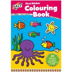 GALT - Stationery - First Sticker Colouring Book - 383068