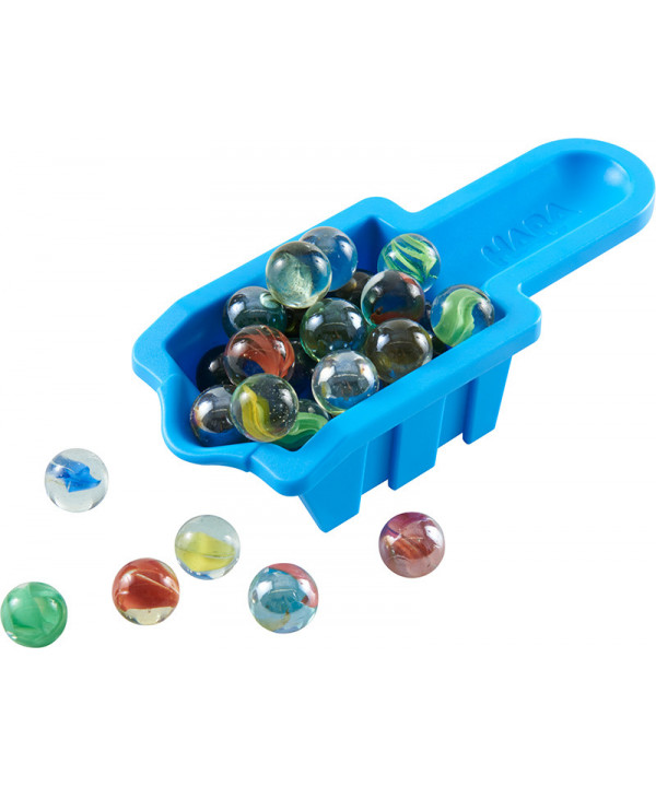 TOBOGGAN À BILLES - RÉCEPTACLE À BILLES