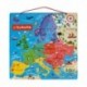 Carte D'Europe Magnetique - J05476