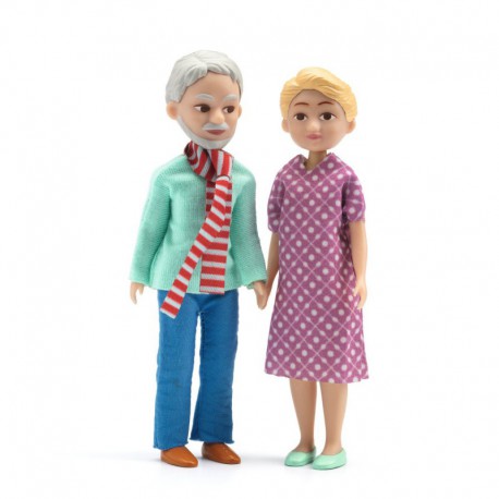 Maison de poupées : les grands-parents