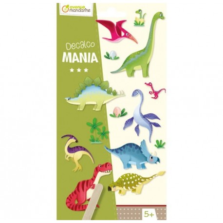 Decalco' Mania. Dinosaures