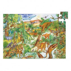 Puzzle observation : dinosaures